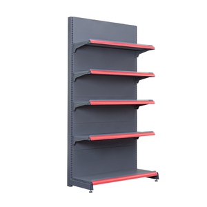 Gondola kệ cửa hàng tạp hóa giá siêu thị kệ cửa hàng bán lẻ sản phẩm hiển thị Kệ hai mặt kim loại 10 Bộ CN; súng - Product Image 3