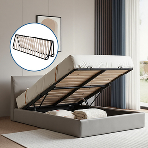 <span class=keywords><strong>Base</strong></span> <span class=keywords><strong>letto</strong></span> <span class=keywords><strong>matrimoniale</strong></span> in metallo con contenitore e sollevamento a gas, resistente - Product Image 2
