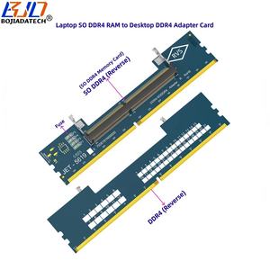新品のノートパソコン用SO-DDR4メモリRAMをデスクトップ用DDR4アダプターコンバーターカードに変換するためのコンバーターカードが在庫あり - Product Image 1