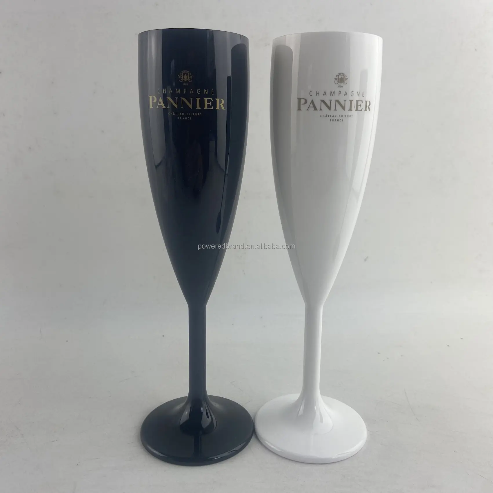 Shatterproof Plastic Champagne Wine Glasses for Celebration Toasting