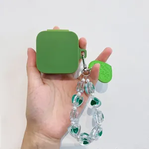 Fundas pour Xiaomi <span class=keywords><strong>Mi</strong></span> Air 2 SE étuis mode amour poignet chaîne et Silicone Protection étui pour écouteurs air2se boîte souple entendre couverture de téléphone - Product Image 2