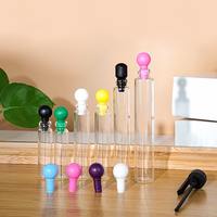 Botol parfum kaca, botol parfum perjalanan saku kecil Mini 0.5ml 1ml 2ml 3ml 5ml dengan semprotan
