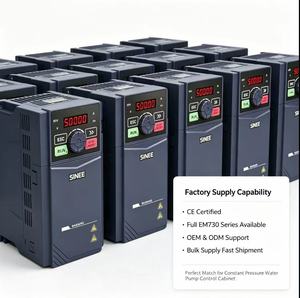 SINEE EM730-0R4-2B 0.4KW 220V ไดรฟ์ปรับความถี่เฟสเดียว สำหรับปั๊มน้ำแรงดันคงที่ CE OEM - Product Image 4