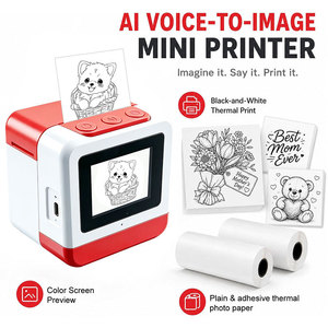 Juguete Creativo con IA, Máquina de Hacer Pegatinas con Voz para Niños, Mini Impresora Térmica con IA y 6 Modos de Arte, Caja de Máquina de Pegatinas Personalizadas - Product Image 2