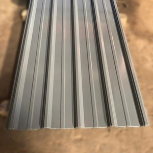 <span class=keywords><strong>Tôle</strong></span> de Toiture Ondulée en <span class=keywords><strong>Acier</strong></span> Galvanisé PPGI Couleur Zinc Longueur <span class=keywords><strong>6m</strong></span> Vente en Gros - Product Image 3