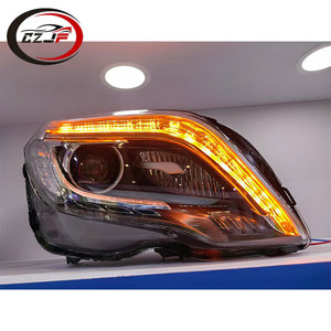 CZJF nuevo LED de alta calidad faro delantero para <span class=keywords><strong>Mercedes</strong></span> Benz <span class=keywords><strong>GLK</strong></span> W204 2013 2014 <span class=keywords><strong>2015</strong></span> luces amarillas del coche OEM 2048200839 2048202339 - Product Image 3