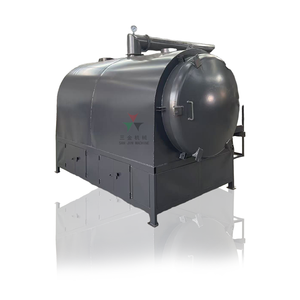 Four de carbonisation <span class=keywords><strong>à</strong></span> flux <span class=keywords><strong>d</strong></span>'air horizontal pour branches de palmier, bois de chauffage et charbon de bois, machine <span class=keywords><strong>à</strong></span> charbon de coco - Product Image 2
