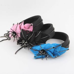 2025 Vintage Luxe Strass Bloem Hoofdbanden Voor Vrouwen Prom Haar Accessoires - Product Image 1