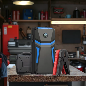 2022 Многофункциональный 12 В Powerbank стартер 20000 мАч портативный автомобильный Jumpstarter со светодиод 600A пиковый ток для грузовиков - Product Image 6