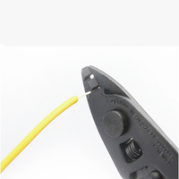 Lenew CFS-3 FTTH Alat Pengupas Kabel Serat Optik Manual Dua Lubang Warna Kuning Desain Ergonomis Anti-Selip Presisi Baja Karbon Tinggi Garansi 1 Tahun