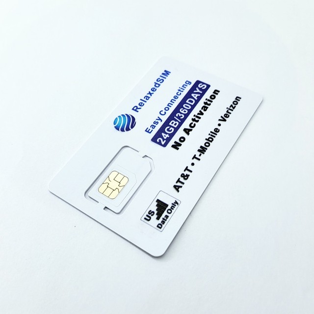 USA 4G Data Sim Card Prepaid Unlock AT&T T-Mobile Verizon for US Secruity Camera Wifi Internet Gps Gsm M2m Iot