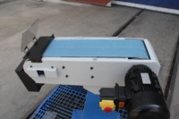 Mini meuleuse à bande S-100 TTMC, taille de la bande 100 x 1220 mm, meuleuse à bande, ponceuse, moteur monophasé