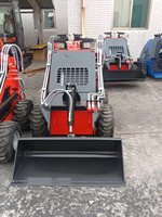 Chargeuse-pelleteuse sur chenilles de 380 kg avec pelle à arbres et chargeur frontal