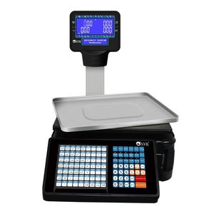<span class=keywords><strong>NVK</strong></span> เครื่องชั่งน้ำหนักฉลากบาร์โค้ดอิเล็กทรอนิกส์15กก./30กก. เครื่องพิมพ์ใบเสร็จเงินสดร้านค้าปลีกผลไม้ร้านเนื้อ - Product Image 2