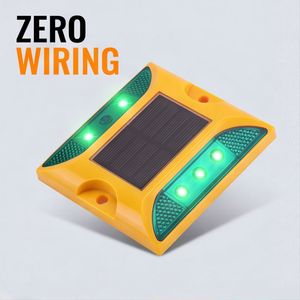 Reflector LED Solar <span class=keywords><strong>para</strong></span> Pavimento, Resistente al Agua IP68, Tipo Ojo <span class=keywords><strong>de</strong></span> <span class=keywords><strong>Gato</strong></span>, Bajo Consumo <span class=keywords><strong>de</strong></span> Energía - Product Image 3