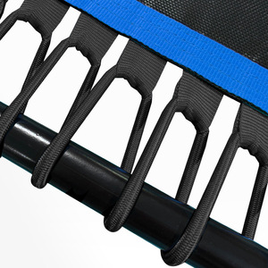 Mini <span class=keywords><strong>trampolino</strong></span> esagonale con corrimano regolabile, <span class=keywords><strong>trampolino</strong></span> da fitness per interni per adulti, palestra domestica, yoga e allenamento. - Product Image 4