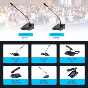 Kỹ thuật số không dây video tất cả trong một hệ thống hội nghị cổ ngỗng Microphone máy chủ hệ thống thiết bị thảo luận về hệ thống hội nghị - Product Image 2