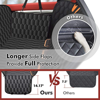 Housse de siège arrière pour animaux de compagnie, design moderne, pliable, imperméable, en tissu Oxford, pour chien et chat