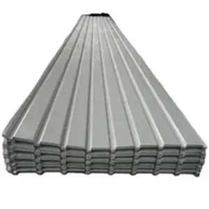 Folha de telhado galvanizada material DX51D DX52D DC52D DC51D de boa venda Chapa ondulada galvanizada de calibre 14 28