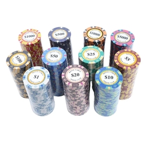 25 Stück Casinos Pokerspielchips – Lehrmünzen Aus Kunststoff, Ohne Nennwert, Für Poker, Bingo & Lernspiele