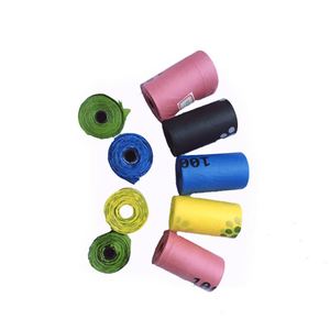 Wholesale Eco Biodegradable Poop Bags Dogs With Printing Logo Corn Starch Dog Portable Waste - Product Image 4