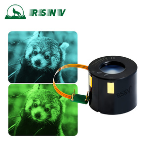 หลอดเพิ่มความเข้มแสงแบบแมนนวล RSNV MX11769 Pigtail GEN2+ สีเขียว/ขาว P43/P45 แบบอัตโนมัติ สำหรับกล้อง PVS14 FOM 1400+ 64Lp/mm IIT สีขาว - Product Image 5