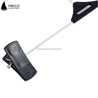 Cintre pantalon triangulaire peu cher, 10 pièces, gain de place, avec clips, vente en gros