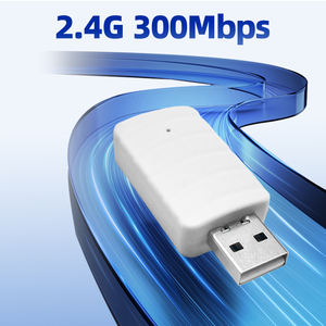Interfaz blanca tipo A Wireless WIFI6 802.11ax Hotspot Tarjeta de red inalámbrica Adaptador de 2,4g mini USB Wifi Dongle - Product Image 6