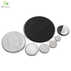 Patins de meubles réutilisables <span class=keywords><strong>pour</strong></span> tapis, patins de déménagement de meubles ronds résistants, patins de meubles <span class=keywords><strong>pour</strong></span> tapis de 3-1/2 pouces - Product Image 2