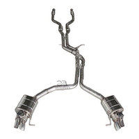 Système d'échappement Valvetronic Catback en alliage de titane OEM pour Audi RS4 RS5 4.2 2012-2016, silencieux de performance racing, mise à niveau de tuning