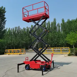 Hot Sale 2024 New Inventory CE Certification Hydraulic High-altitude Platform Electric Shear Fork Elevator