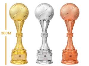 <span class=keywords><strong>Trofeo</strong></span> de resina <span class=keywords><strong>MVP</strong></span> de competición de baloncesto al por mayor, <span class=keywords><strong>trofeo</strong></span> de premio deportivo con logotipo personalizado de recuerdo - Product Image 2