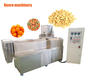 Machine polyvalente pour snacks soufflés en forme personnalisée, ligne <span class=keywords><strong>de</strong></span> production entièrement automatique pour maïs soufflé, équipement <span class=keywords><strong>de</strong></span> fabrication - Product Image 1