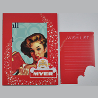 Cadre photo magnétique de bon Noël pour réfrigérateur personnalisable avec votre conception de logo pour l'affichage d'images Headshot
