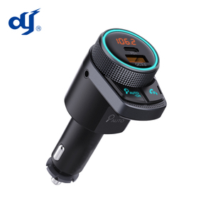 QC3.0 — adaptateur <span class=keywords><strong>bluetooth</strong></span> Portable, 30W, charge rapide, C80, <span class=keywords><strong>bluetooth</strong></span>, adaptateur sans fil, balayage automatique, transmetteur FM avec double port <span class=keywords><strong>USB</strong></span> - Product Image 2