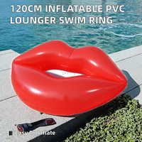 Bouée gonflable portable en PVC de 120 cm pour femme, pour piscine et sports nautiques