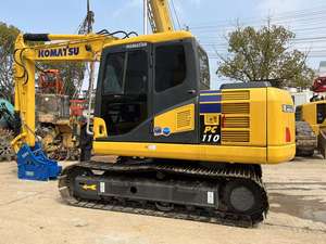 Offre Spéciale KOMATSU PC110-7 excavatrice bon prix utilisé Machine 10 20 tonnes poids de fonctionnement alimenté Cummins Engine pompe moteur engrenage - Product Image 5