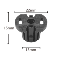 Clips de fixation de base de protection de haute qualité, attaches automobiles compatibles avec le pare-chocs de châssis et le support de protection des ailes de voiture Volkswagen