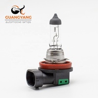 Fabricant H11 12v 55w blanc lampe de voiture phare auto ampoule halogène