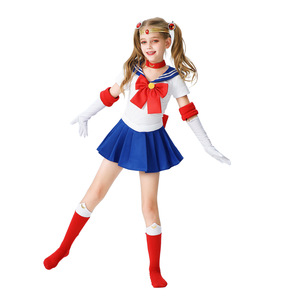 Disfraz de Cosplay de Pretty Soldier Sailor Moon, Ropa de Fiesta Sailor Stars, Conjunto de Alta Calidad para Celebridades de Redes Sociales <span class=keywords><strong>TikTok</strong></span> - Product Image 5