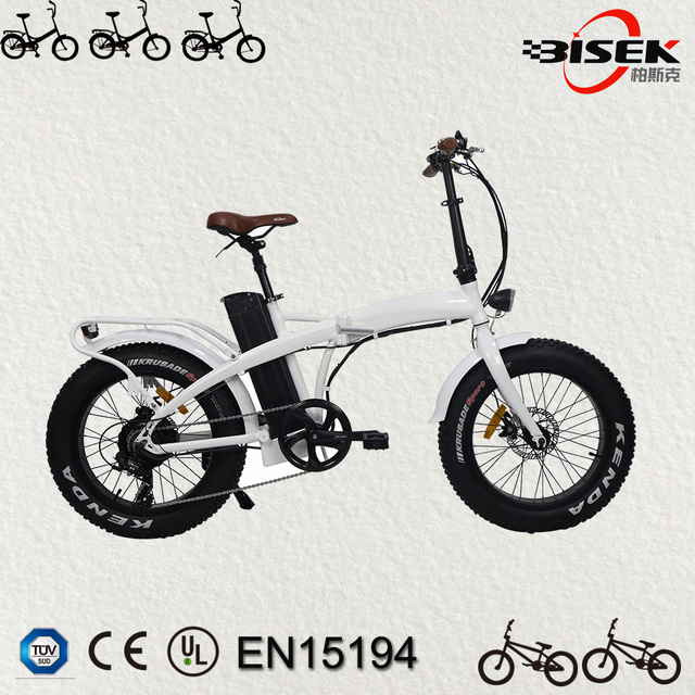 Customizable Oem Electric  Bike 20 Inch Rear Hub Motor Suspension Aluminum Frame Comfortable Fat Tire