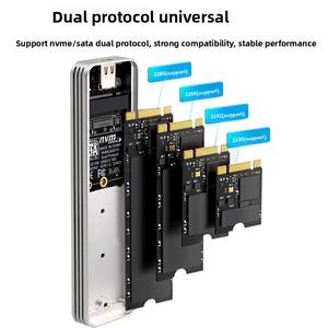 M.<span class=keywords><strong>2</strong></span> Nvme/sata kotak Hard Disk seluler, protokol ganda 10Gbps, 9210B Master PH882RL - Product Image 3