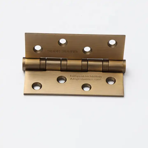 Bisagra de puerta de rodamiento de bolas abierta plana negra de 4 5 <span class=keywords><strong>6</strong></span> pulgadas al por mayor de fábrica - Product Image 4