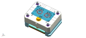 量身定制的<span class=keywords><strong>ADC12</strong></span>铝压铸模具，具有用于减速器端盖的热处理和公差控制 - Product Image 6