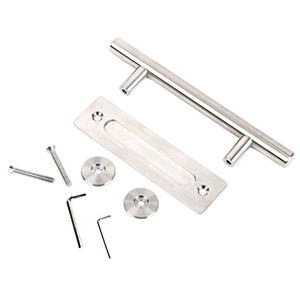 มือจับประตูบานเลื่อนสแตนเลส WEKIS ดีไซน์ทันสมัย ขนาด 4 นิ้ว สีดำ ติดตั้งง่าย เหมาะสำหรับใช้ในคลังสินค้า - Product Image 3