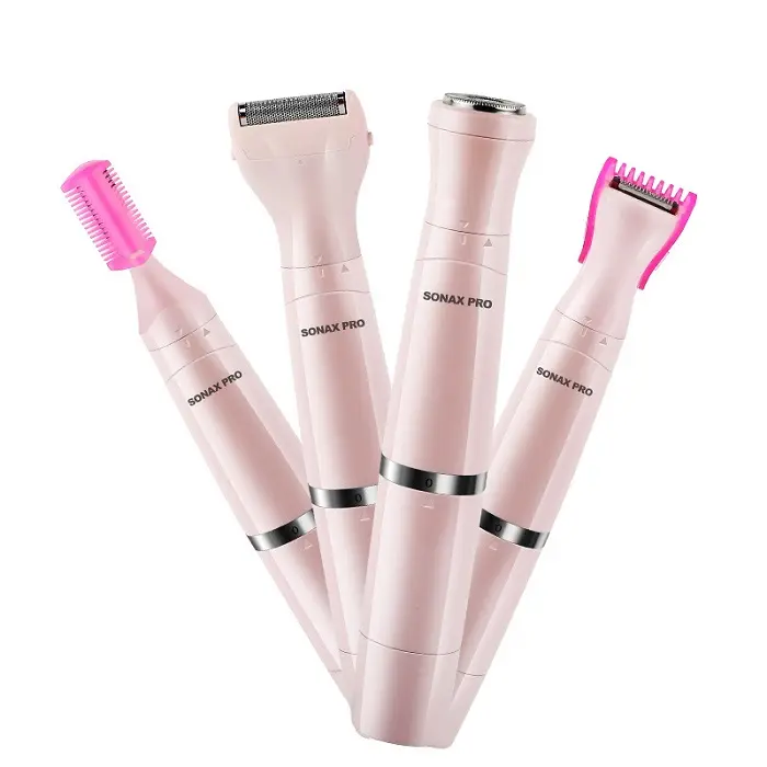 Multifunctional 4 in 1 Electric Eyebrow Trimmer Lady Shaver Women's Grooming Kit