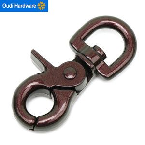 Hoge Kwaliteit Honden Heavy Duty Vaste Veer Paracord Draaibare Trekker Haak Voor Hond Riem Kraag Hardware - Product Image 5