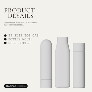 ชุดบรรจุภัณฑ์ผลิตภัณฑ์ดูแลผิวแบบรักษ์โลก ขนาด 250/300 มล. ทำจาก HDPE สำหรับขวดใส่ผลิตภัณฑ์ดูแลเส้<span class=keywords><strong>น</strong></span>ผม เครื่องสำอาง โลชั่นบำรุงผิว ขวดบีบสำหรับ<span class=keywords><strong>แชมพู</strong></span>และครีมนวด<span class=keywords><strong>ผม</strong></span> - Product Image 4