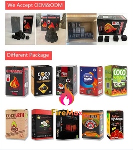 Firemax Không Khói Quảng Trường Dừa Vỏ Than Giá Tốt Đẹp Thiên Nhiên Rắn Than Cho Hookah Shisha Dừa Than Khối - Product Image 5