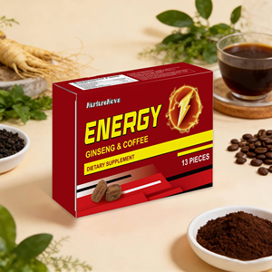 Suplemento Dietético de Ginseng y Café, 13 Tabletas por Caja, Tabletas Prácticas <span class=keywords><strong>para</strong></span> Llevar, Formuladas con Ginseng y Café - Product Image 3